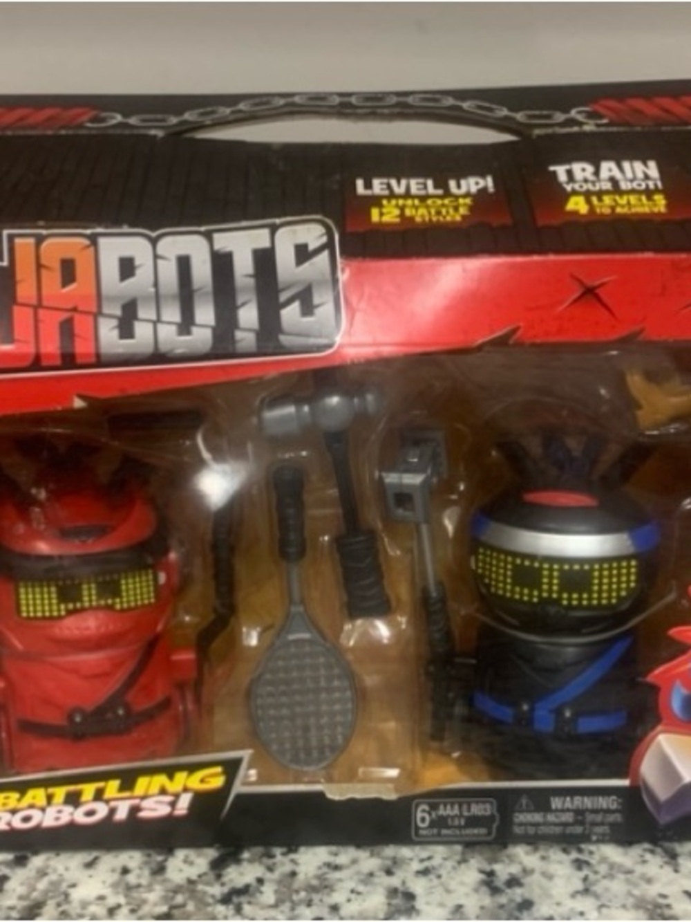 Brand New Ninja Bots Hilarious Battling Robots Red Dragon Black Tiger